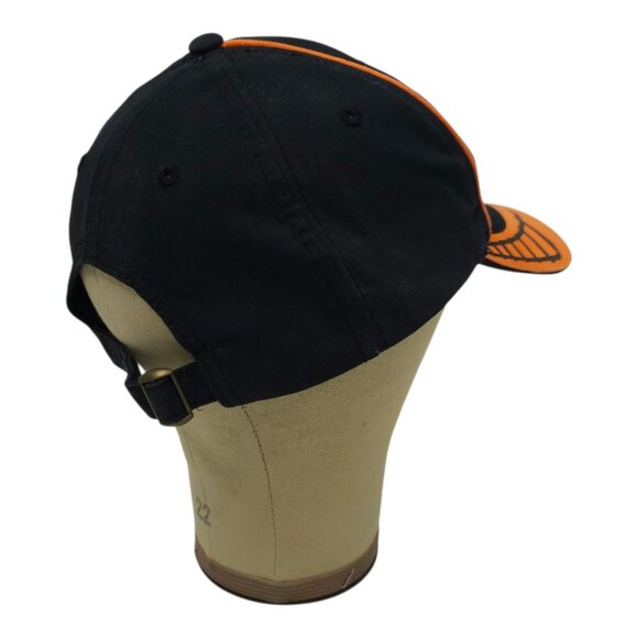 BNSF Railway Strapback Cap Hat Trucker Baseball Embroidered Logo Tracks Train - Picture 12 of 14